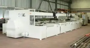 TWIN straightening machines for fully automatic operation
